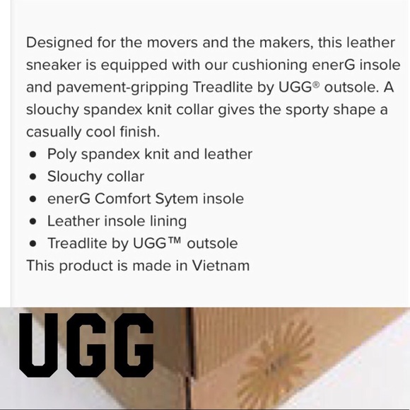 BN UGG SZ. 8 ISLAY BLACK SLOUCHY HIGHTOPS❄️NWT - Picture 8 of 8